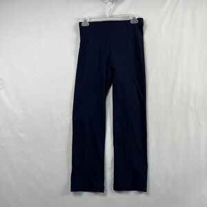 Franne Golde Pants Womens Sz 6 All Season Classic Pull Up Elastic Waist Blue